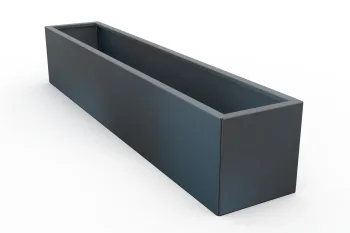 Metalna žardinjera 30x160x30 cm RAL 7016