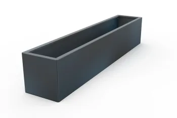 Metalna žardinjera 30x160x30 cm RAL 7016
