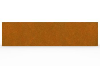 Moderna metalna žardinjera za cvijeće - čelik Corten - dimenzije 30x120x30 cm