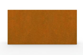 Moderna metalna žardinjera za cvijeće - čelik Corten - dimenzije 30x120x60 cm