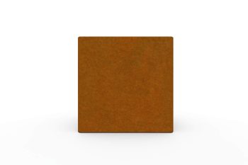 Moderna metalna žardinjera za cvijeće - čelik Corten - dimenzije 30x30x30 cm
