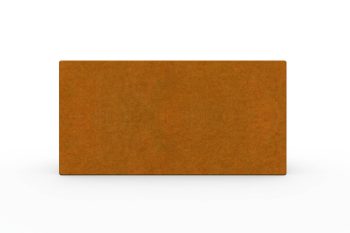 Moderna metalna žardinjera za cvijeće - čelik Corten - dimenzije 30x60x30 cm