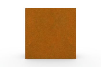 Moderna metalna žardinjera za cvijeće - čelik Corten - dimenzije 30x60x60 cm
