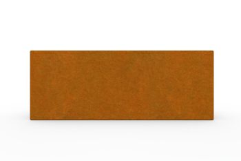 Moderna metalna žardinjera za cvijeće - čelik Corten - dimenzije 30x80x30 cm