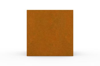Moderna metalna žardinjera za cvijeće - čelik Corten - dimenzije 60x60x60 cm