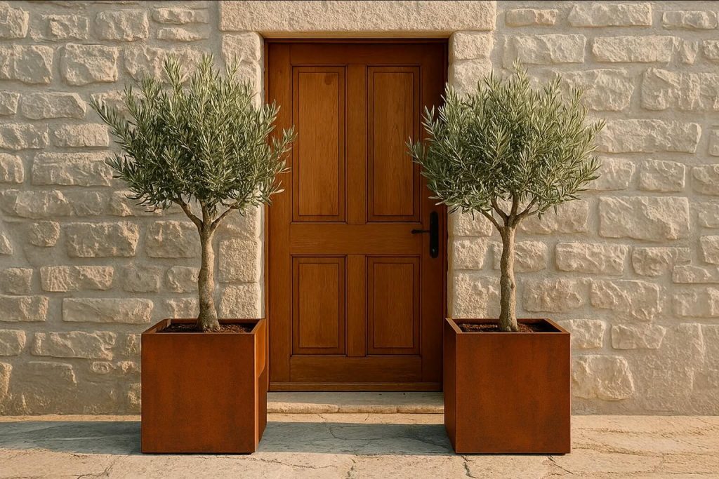 Cvetlično korito Corten