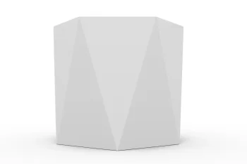 Metalna žardinjera HX 80×80 cm RAL9016 FS