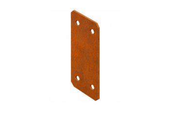 Corten ravna povezava za modularni robnik 15 cm
