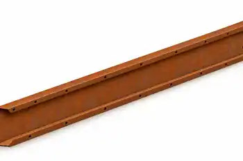 Corten modularni vrtni rubnik visine 15 cm i duljine 100 cm